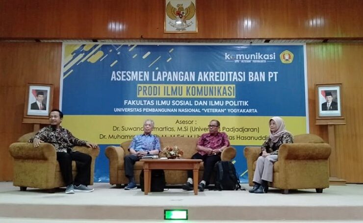 Communication Science Study Program FISIP National Development University “Veteran” Yogyakarta Maintains “A” Accreditation Predicate