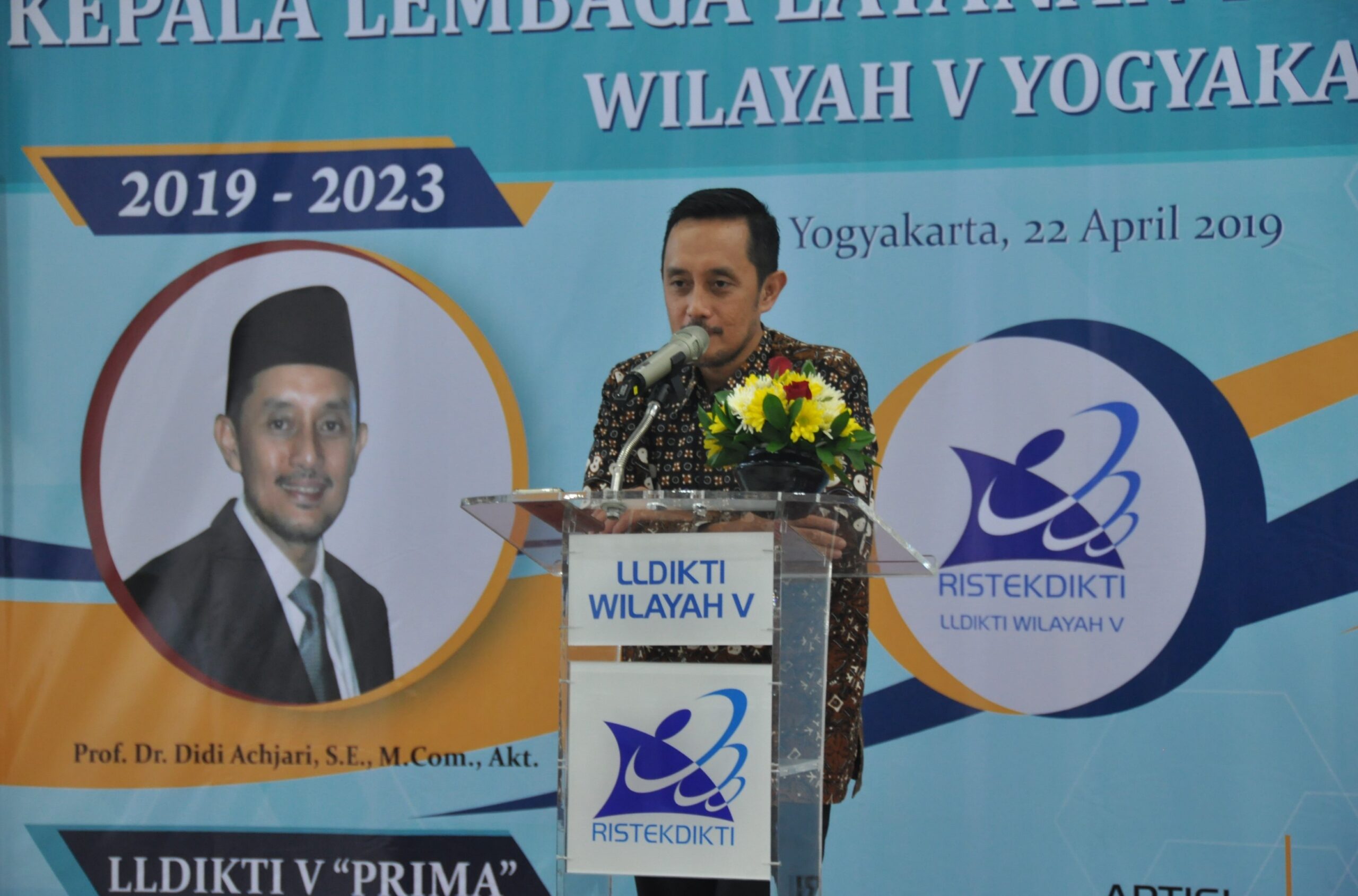 PISAH SAMBUT KEPALA LLDIKTI WILAYAH V DIY