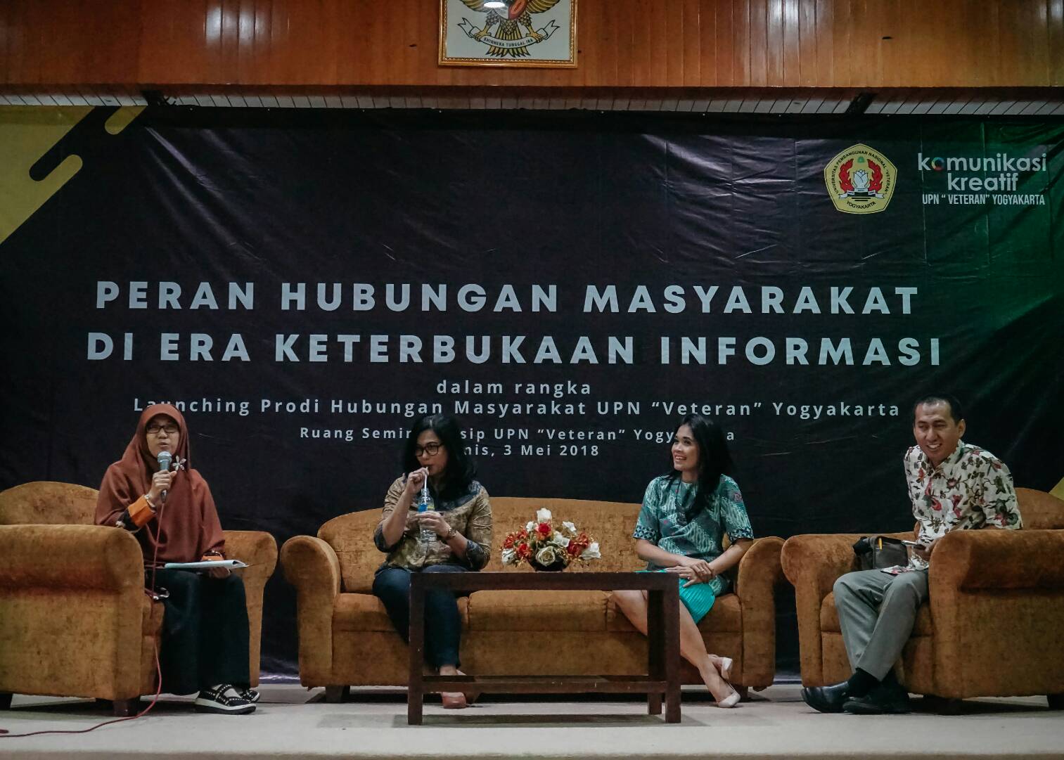 Prodi Humas Siap Bersaing di Era Keterbukaan