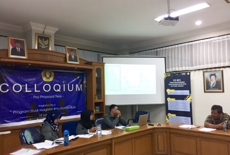 MIKOM UPN Yogyakarta’s Third Batch Colloquium Breeds Interesting Research Ideas