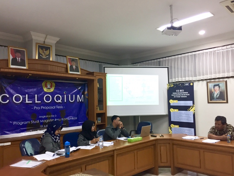 MIKOM UPN Yogyakarta’s Third Batch Colloquium Breeds Interesting Research Ideas