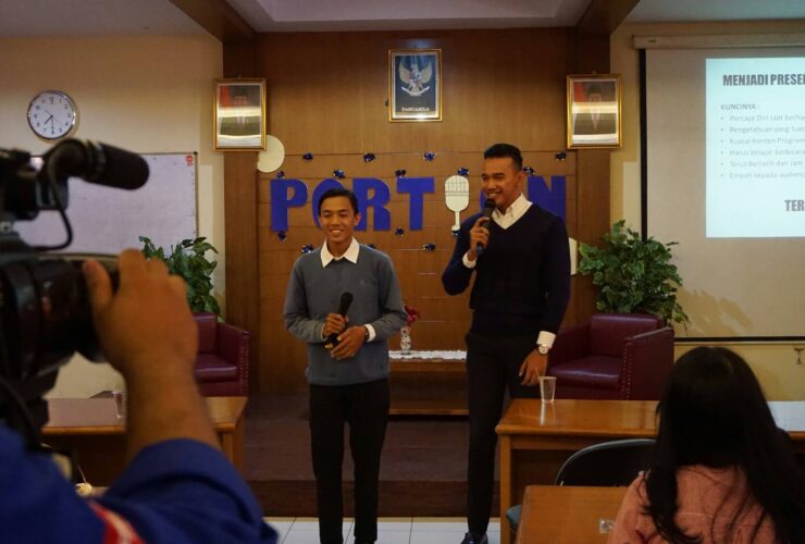 Sebanyak 35 Peserta Mendalami Dunia Presenter melalui Portion