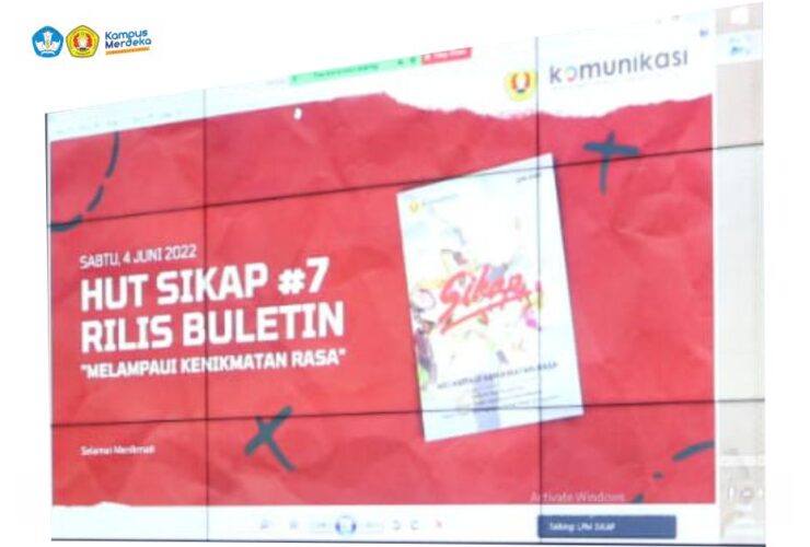 LPM Sikap UPN “Veteran” Yogyakarta Launches Bulletin Work