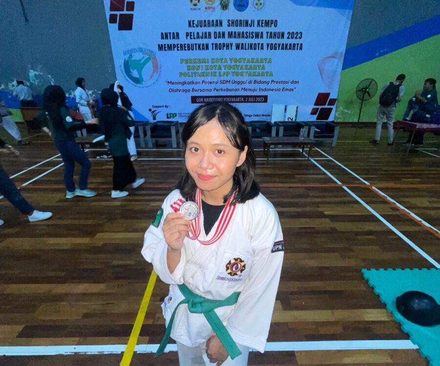 Azzahra Angger Kusumasari Won Second Place in the Inter Dojo Shorinji Kempo Trophy Yogyakarta Mayor SE-DIY 2023 Championship